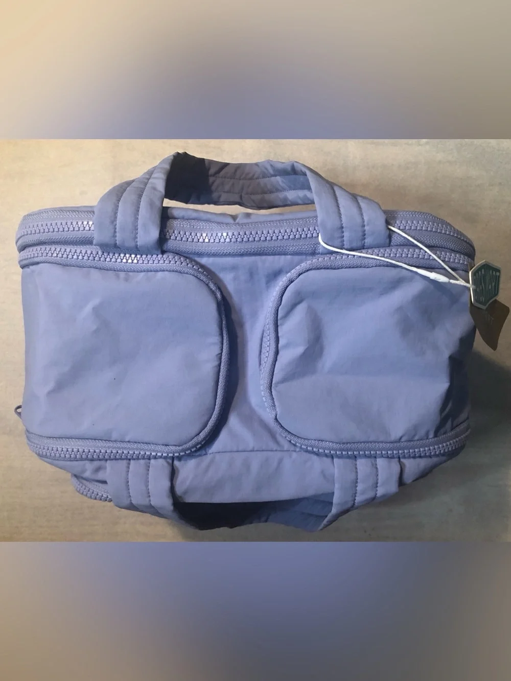 Bagsmart Quilted Lavender Crush Makeup Bag Case NWT